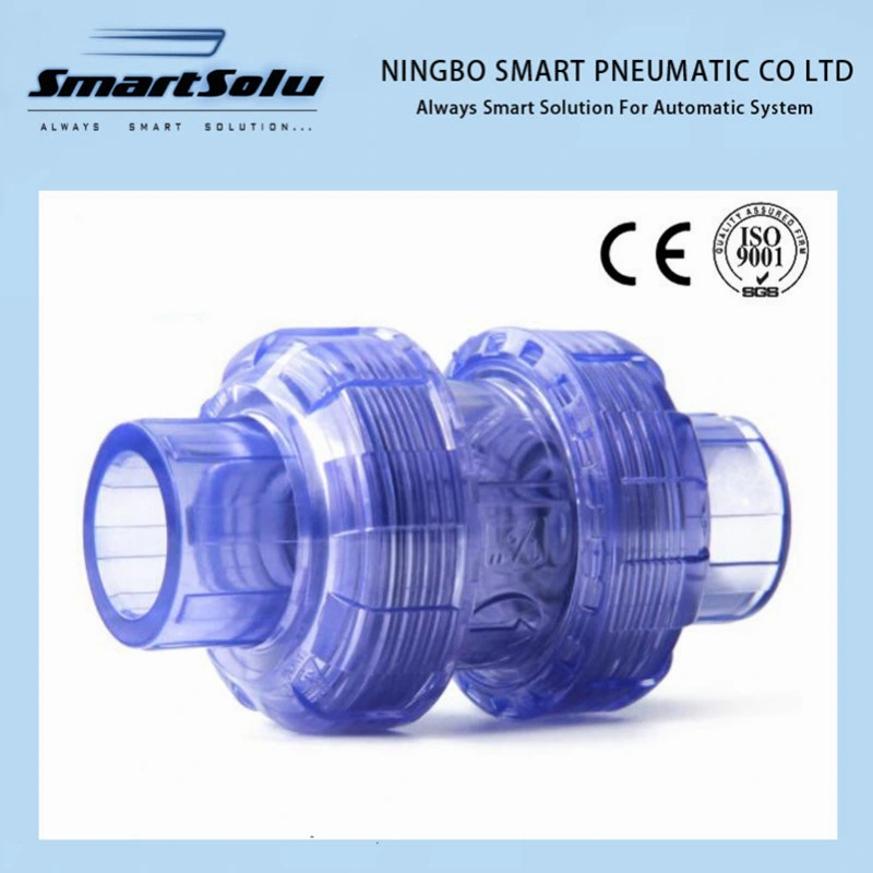 PVC Transparent Check Valve for Water